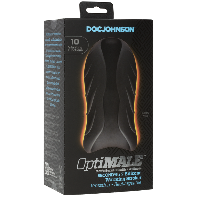 OptiMALE Silicone Warming Stroker
