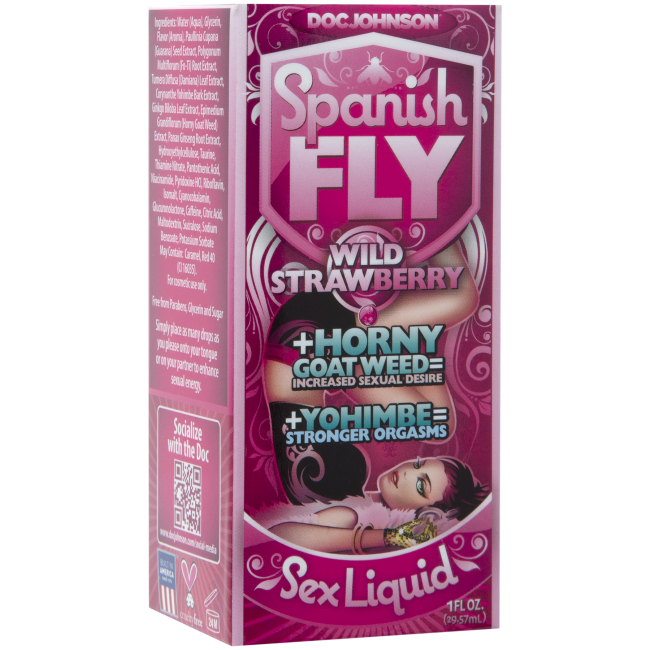 Spanish Fly - Sex Drops - Wild Strawberry - 1 fl. oz.