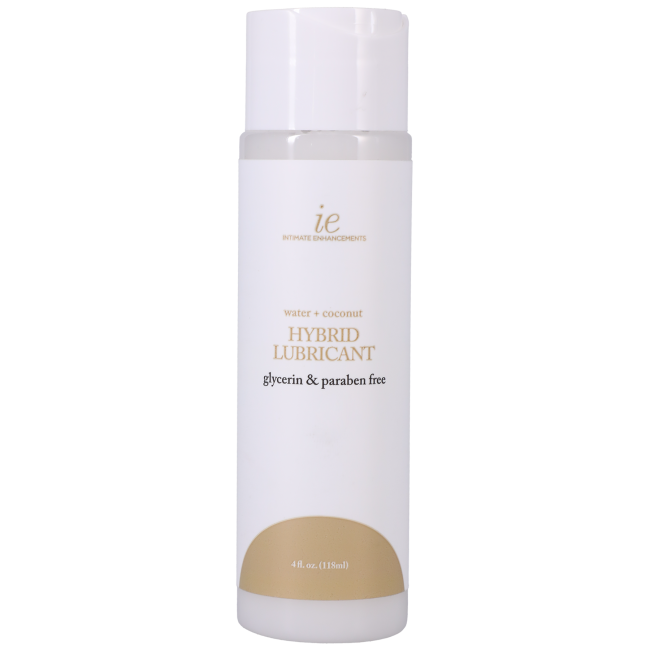 Intimate Enhancements - Hybrid Lubricant - Water + Coconut - Glycerin & Paraben Free - 4 fl. oz.