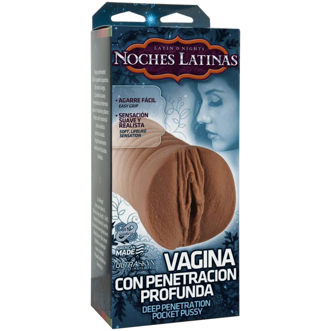 Noches Latinas ULTRASKYN Vagina Con Penetracion Profunda