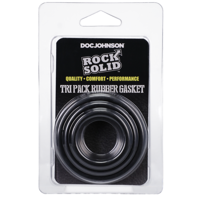 Rock Solid Tri-Pack Rubber Gasket