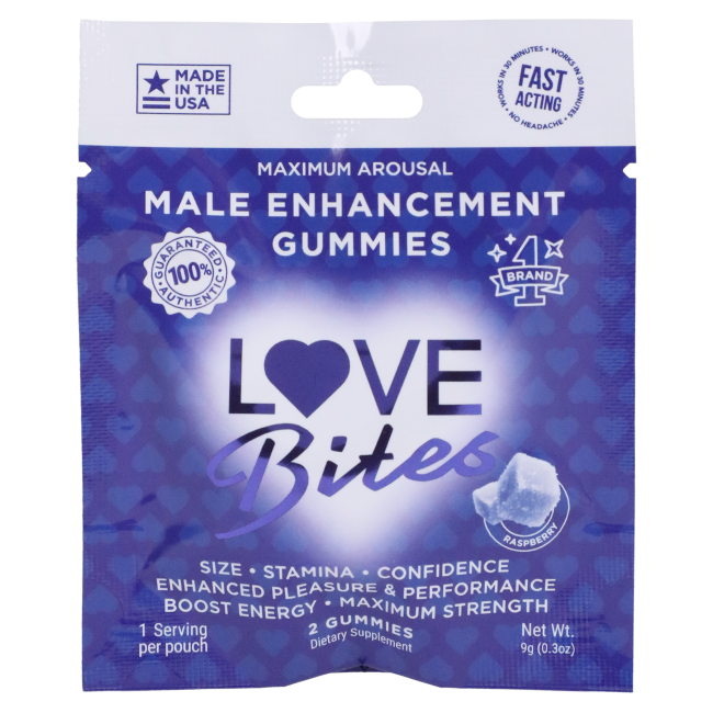 Love Bites Male Enhancements Gummies - 12 pack