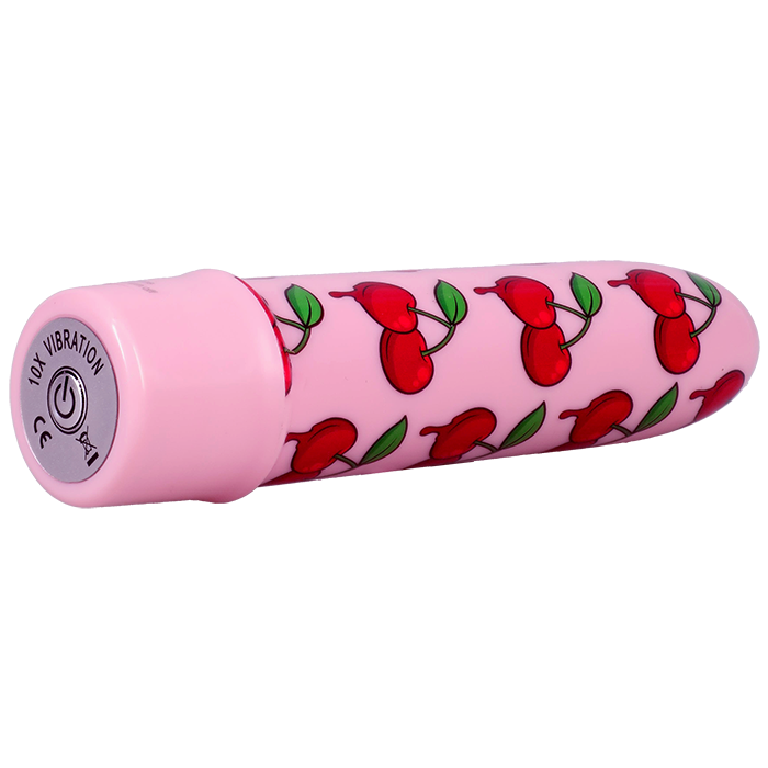 GoodHead Buzz Buddies 5 inch Muti-Speed Vibe - Cherry