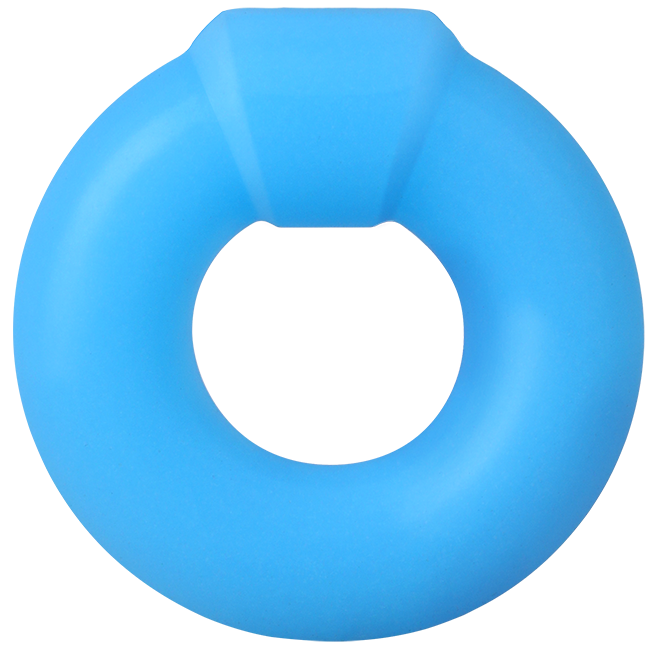 Rock Solid GLOW - Mega Ring Blue