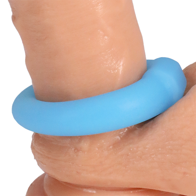 Rock Solid GLOW - Mega Ring Blue
