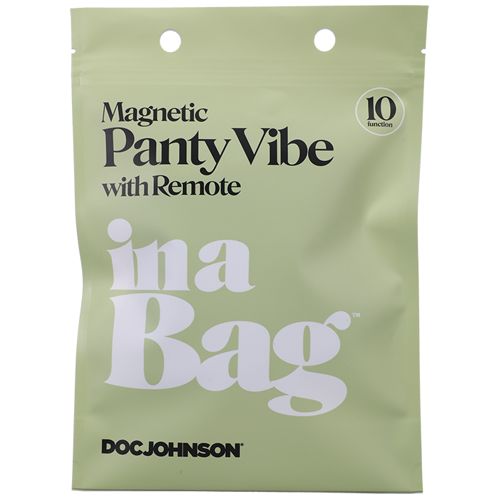 Magnetic Panty Vibe with Remote In a Bag