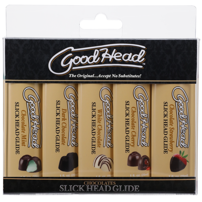 GoodHead Slick Head Glide Chocolates - 5 Pack