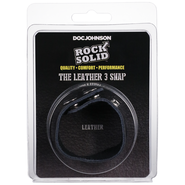 Rock Solid The Leather 3 Snap