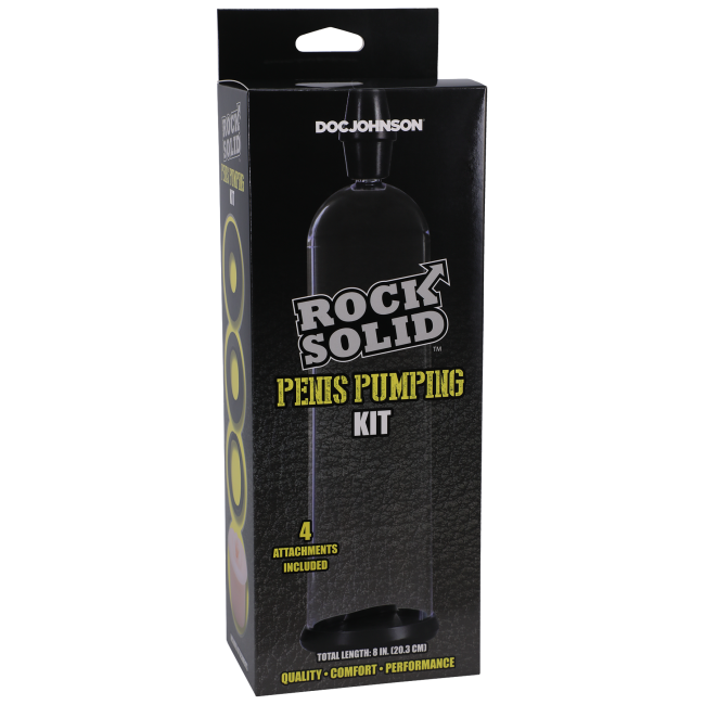 Rock Solid Penis Pumping Kit