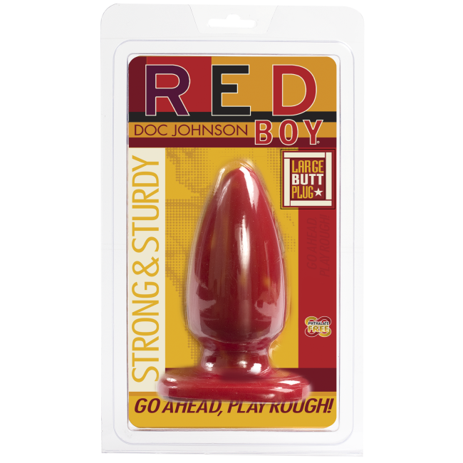 Red Boy - Butt Plug - Large
