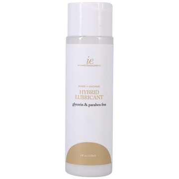 Intimate Enhancements - Hybrid Lubricant - Water + Coconut - Glycerin & Paraben Free -  4 fl. oz.