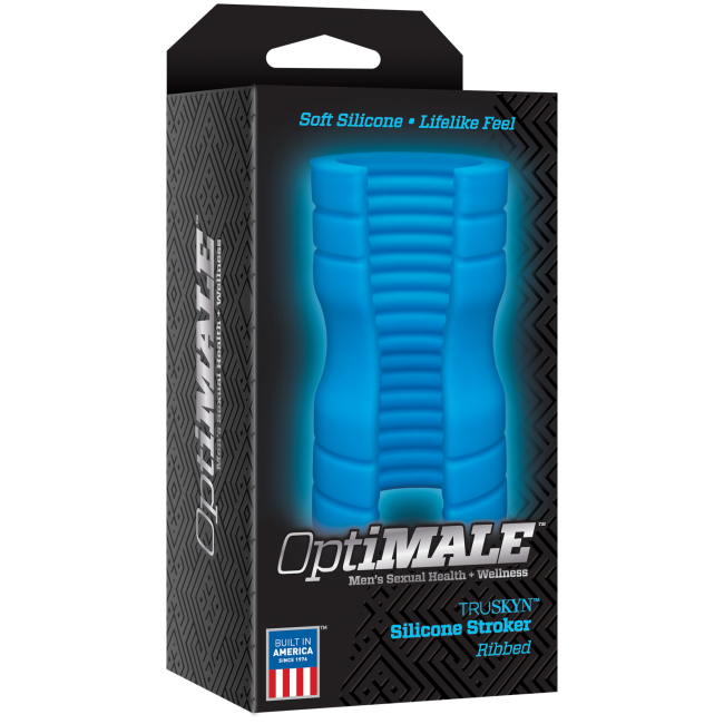 OptiMALE - TRUSKYN Silicone Stroker - Ribbed