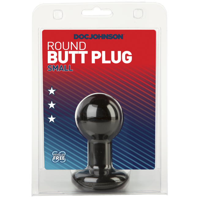 Round Butt Plug - Small