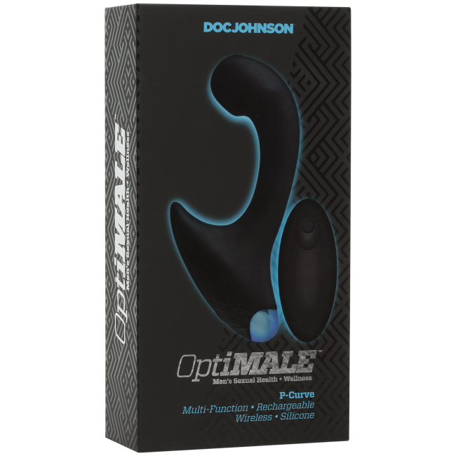 OptiMALE Vibrating P-Curve with Wireless Remote