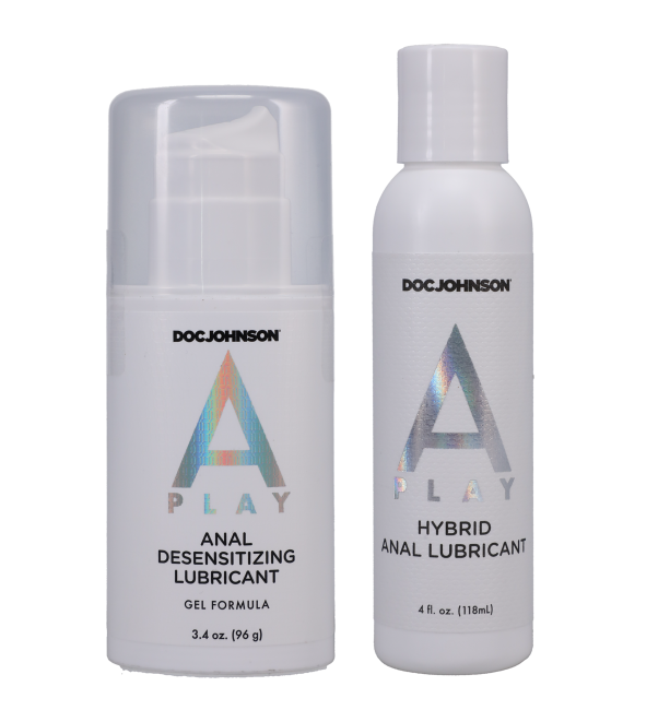 A-Play - Double Down 2-Piece Anal Lube Set