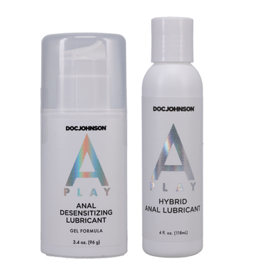 A-Play - Double Down 2-Piece Anal Lube Set