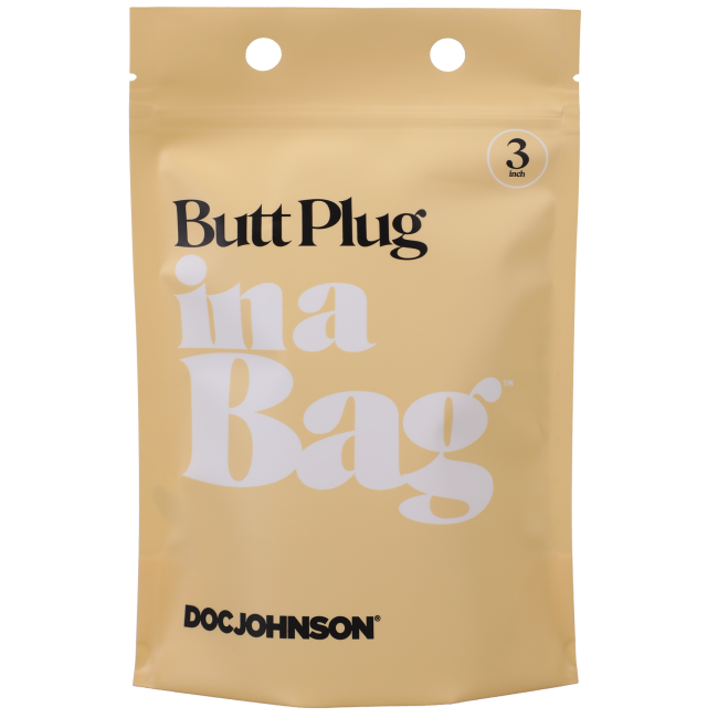 Butt Plug In A Bag - 3 inch